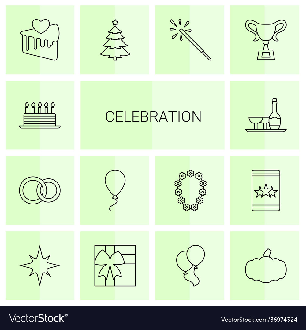 Celebration icons