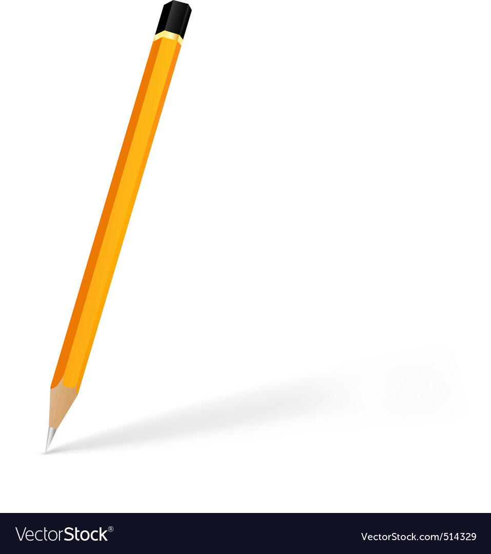 Pencil Royalty Free Vector Image Vectorstock Pencil Royalty Free Vector Image Vectorstock
