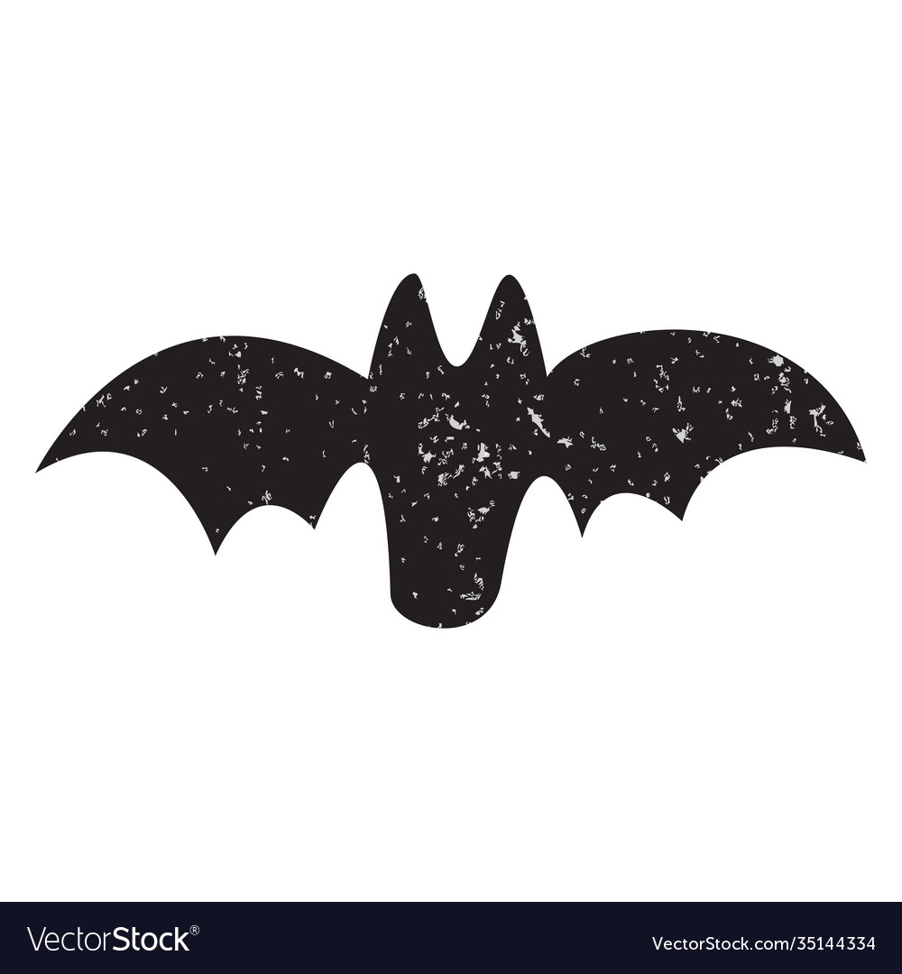 Halloween silhouettes bat