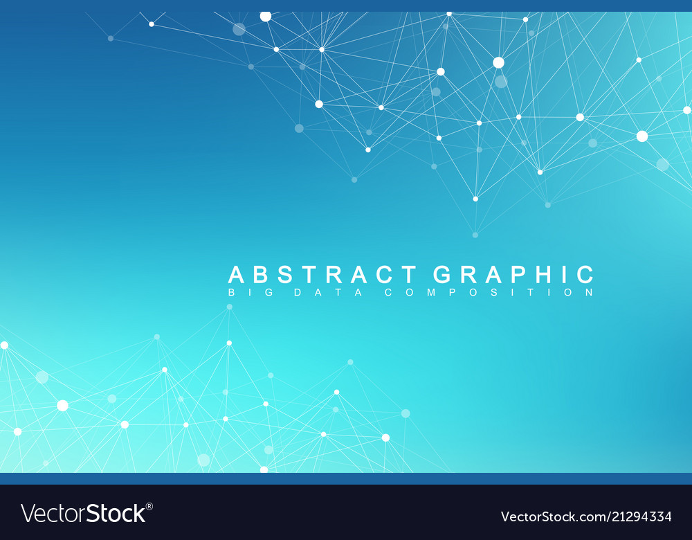 Technology abstract background with connected line