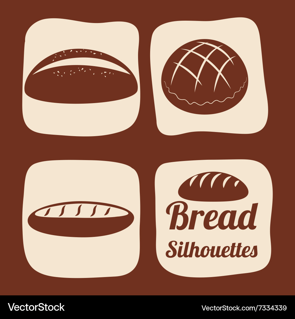 Bread and bakery design Royalty Free Vector Image