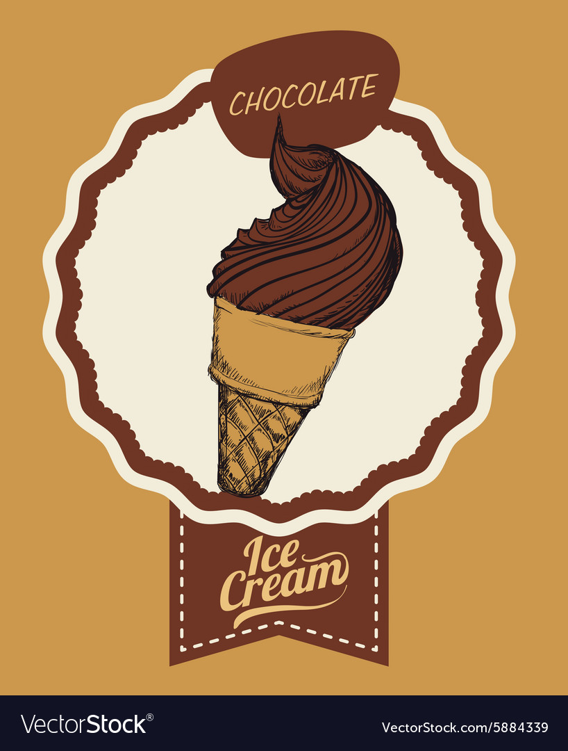 Chocolate design Royalty Free Vector Image - VectorStock