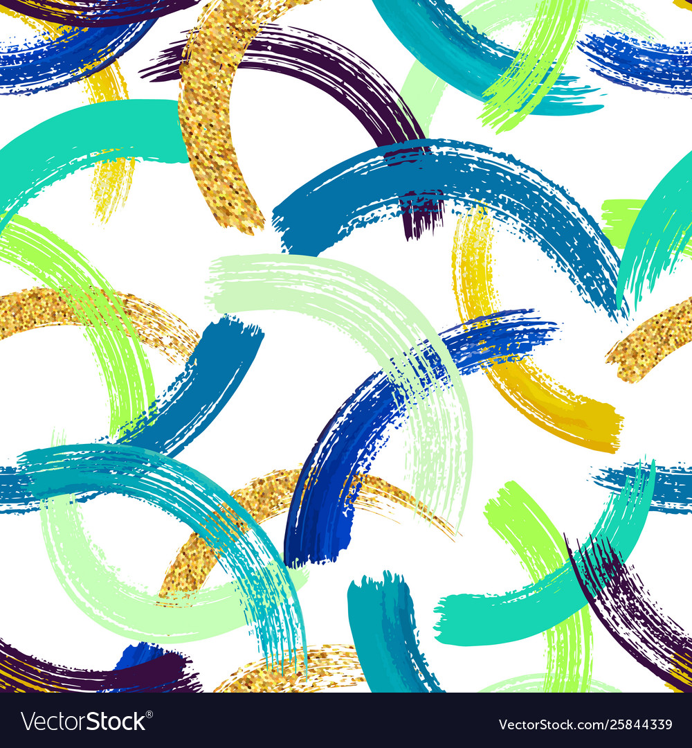 Seamless abstract background pattern with paint Vector Image