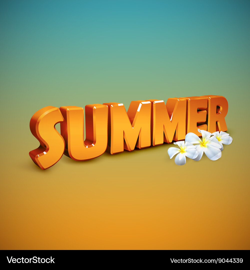 Summer Royalty Free Vector Image - VectorStock