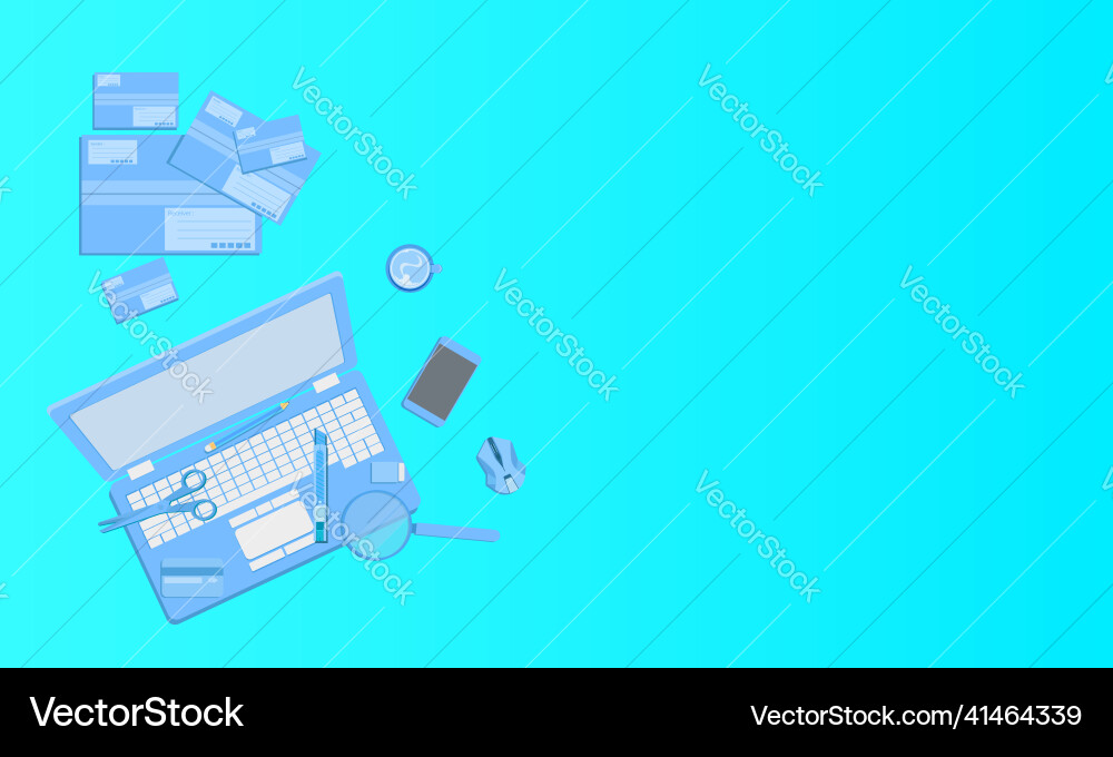 Technology business marketing concept notebook Vector Image