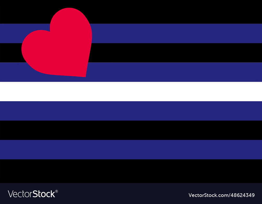 Leather fetish flag