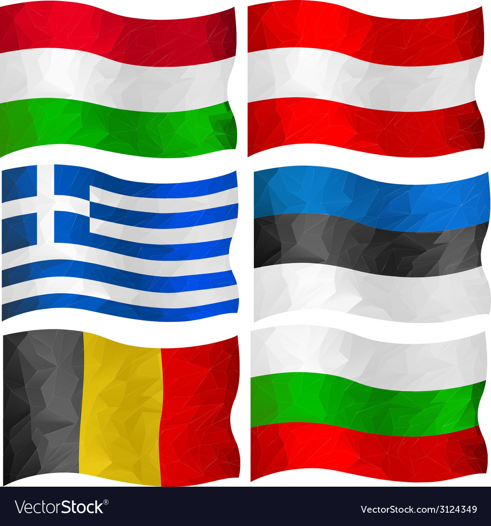 Set of flags