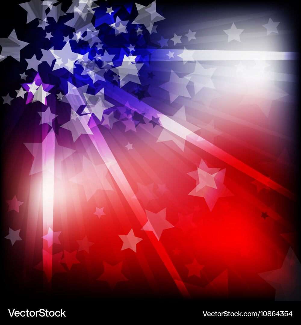 Abstract independent day Royalty Free Vector Image