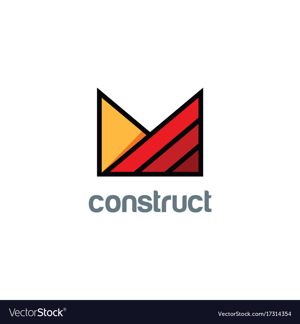 Shape business construct logo