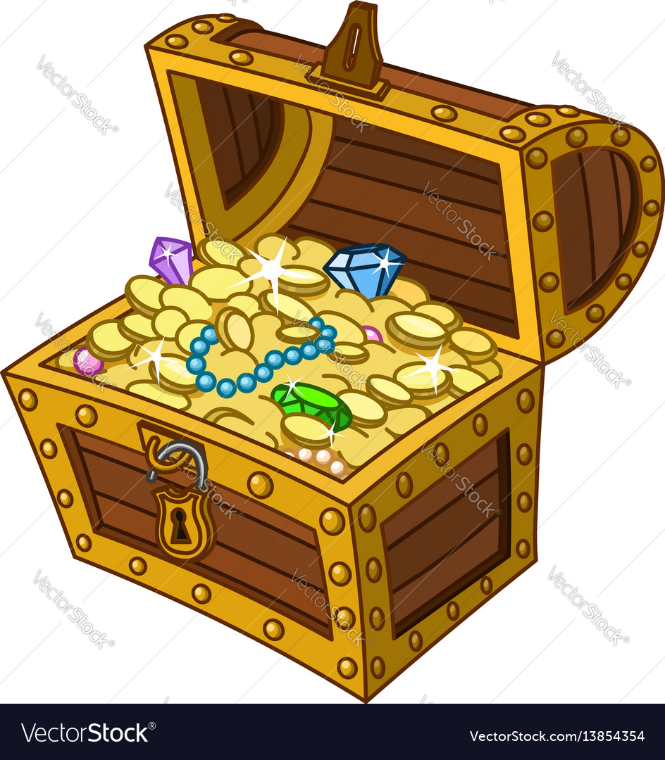 Premium Vector  Closed royal chests white gold and beautiful decoration  beautiful 3d gold chests