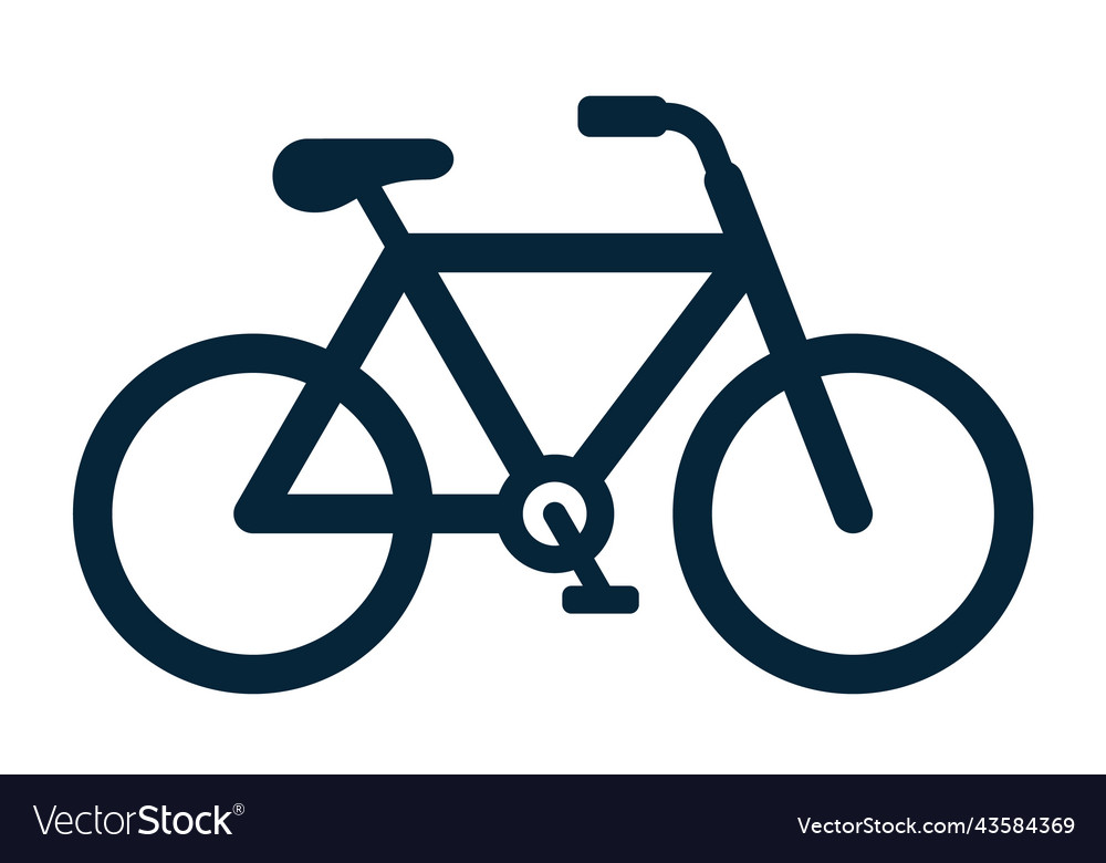 Bicycle or bike - icon isolated