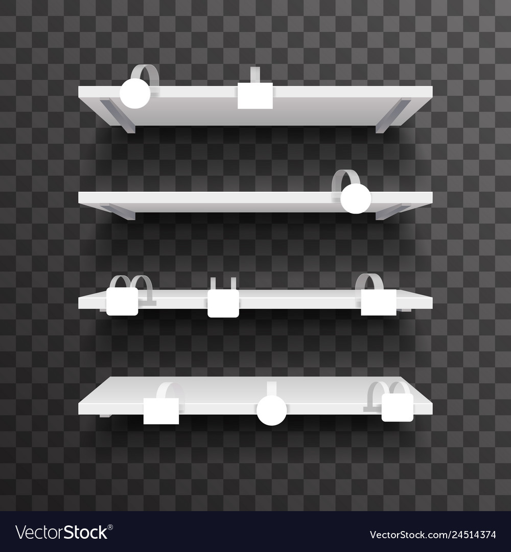 Innenmöbel leer 3d Handelsregal