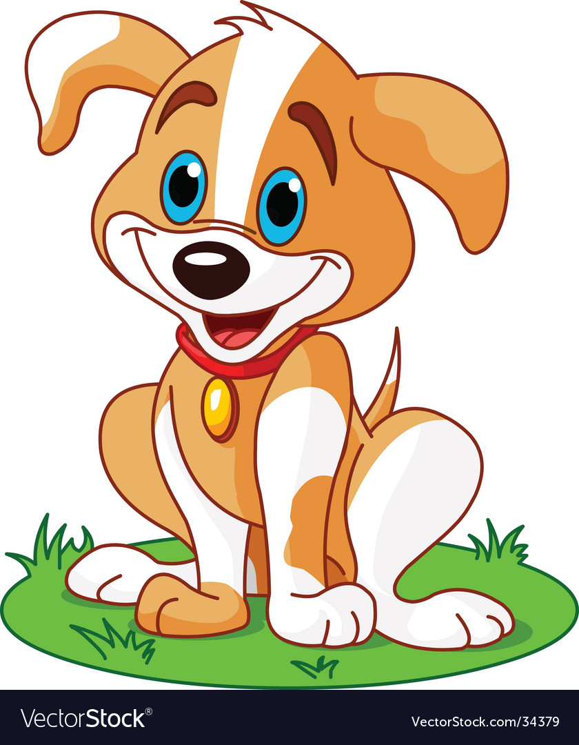 Puppy Royalty Free Vector Image - VectorStock