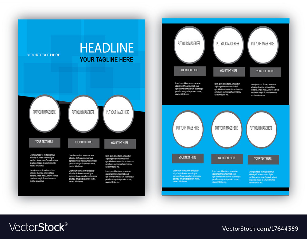 Double sided business flyer