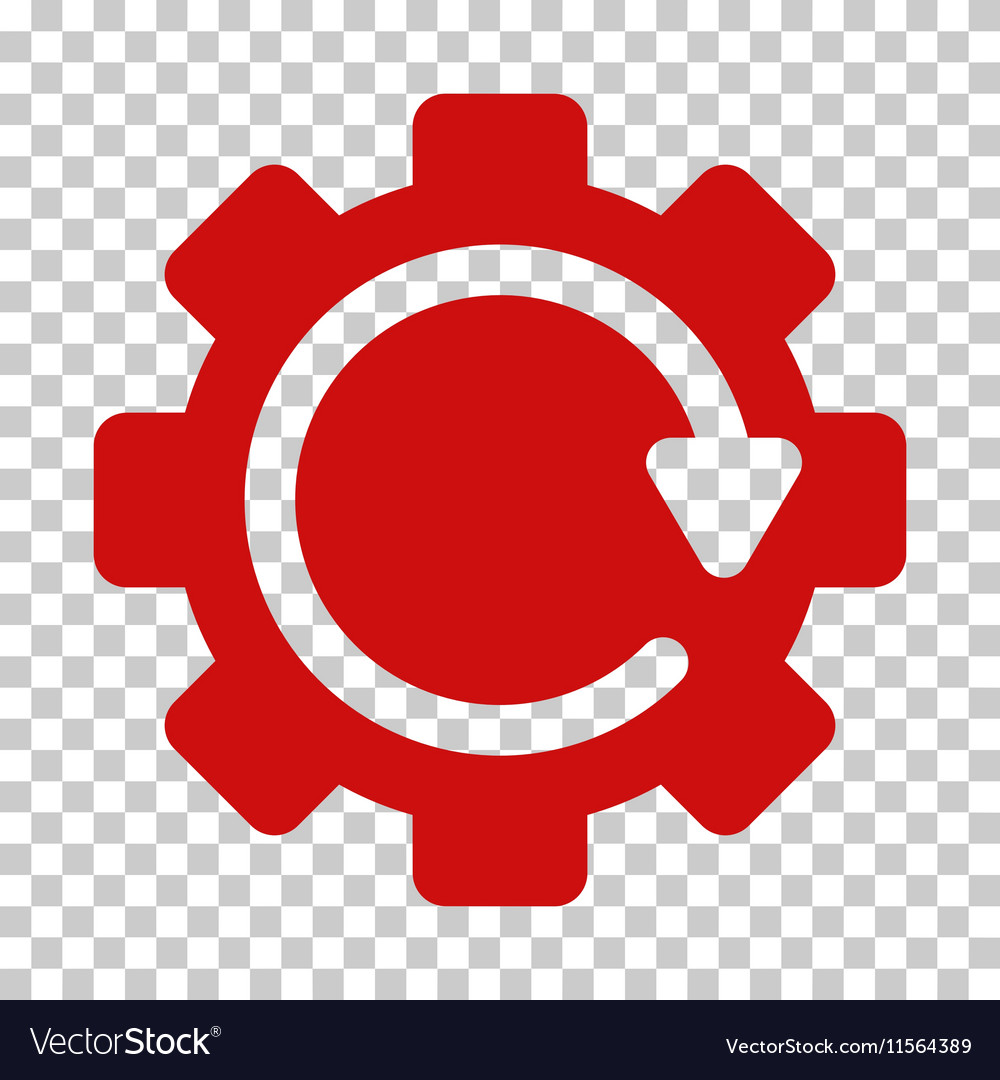 Gear rotation direction icon