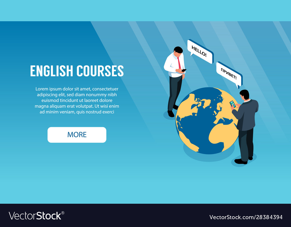 english-language-course-background-royalty-free-vector-image