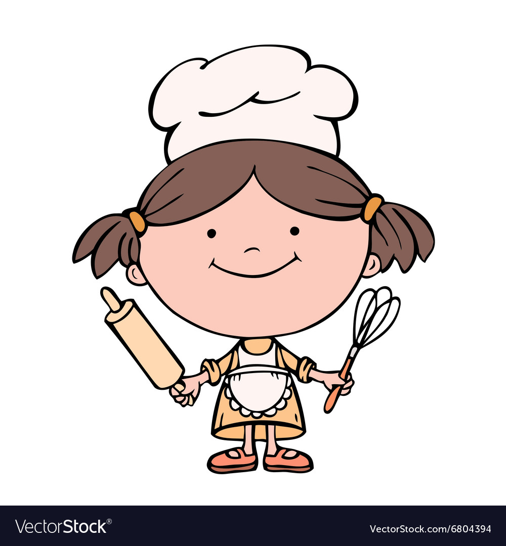 Girl cook