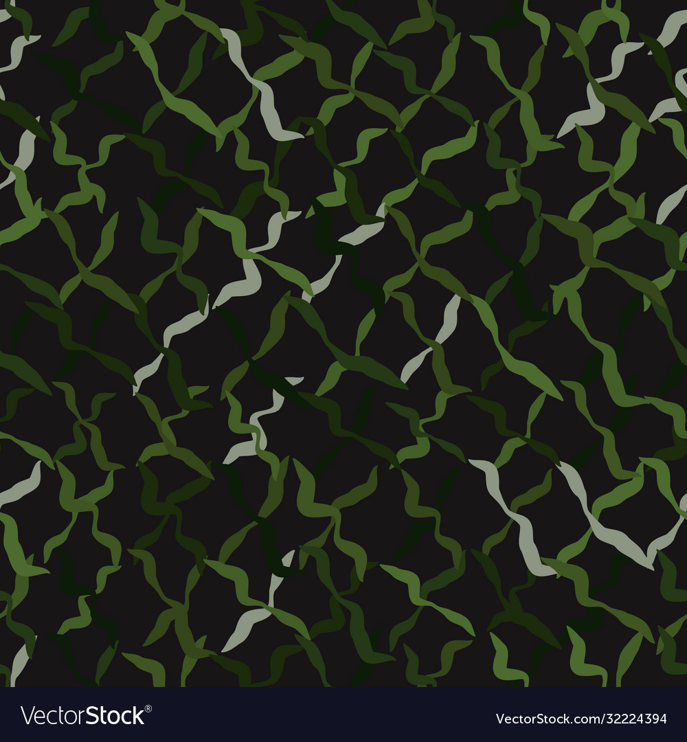 Military camouflage netting seamless Royalty Free Vector