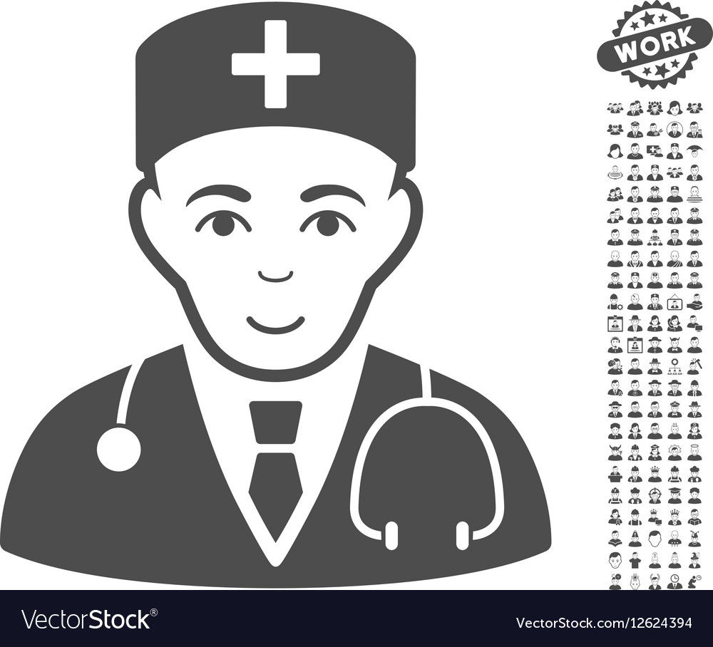 Physician icon with bonus