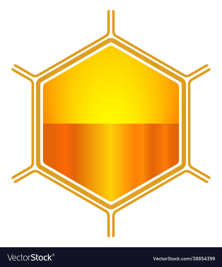 Hexagon honeycomb icon