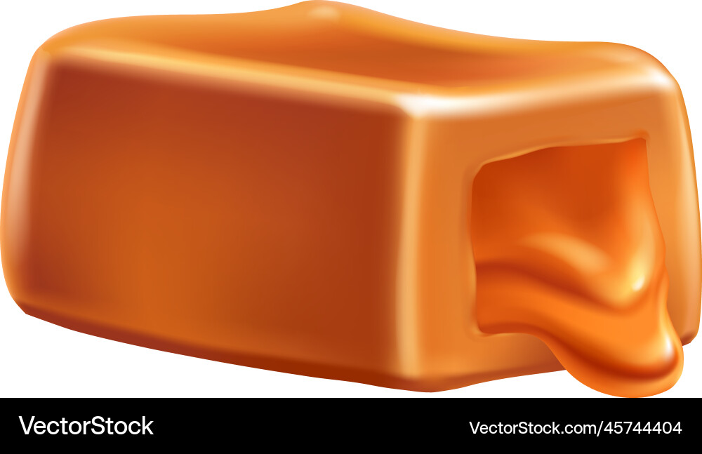 Realistic peanut candy composition Royalty Free Vector Image