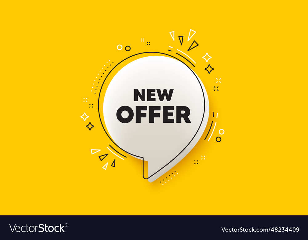 New offer tag special price sign royalty free vector image