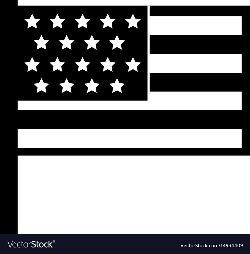 United States Of America Flag Royalty Free Vector Image