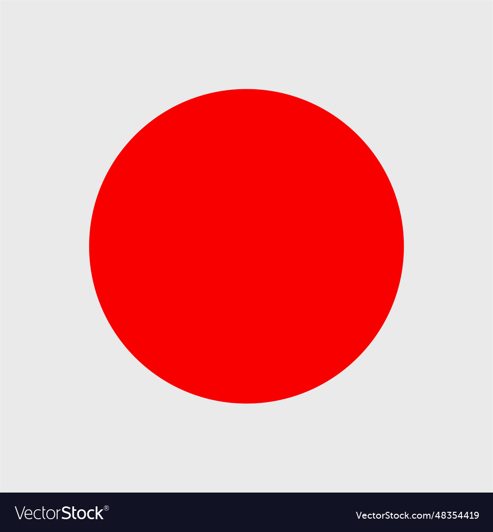 a-hindu-sign-red-dot-on-white-background-vector-image