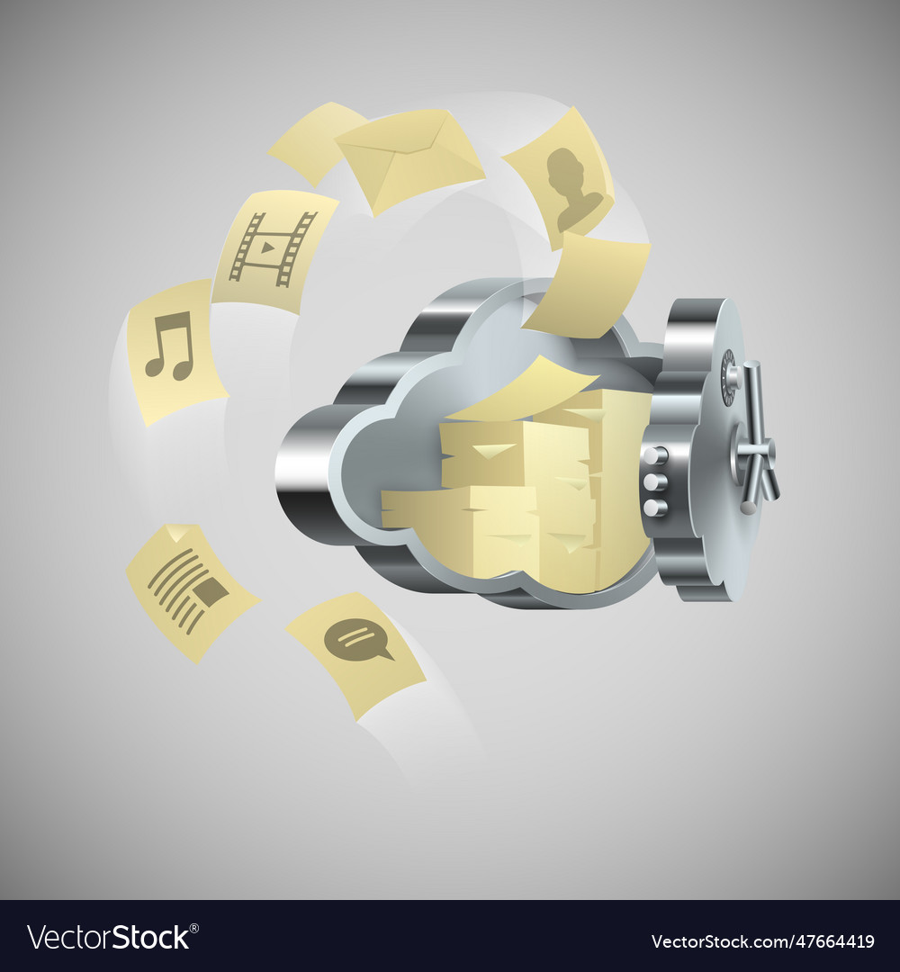 Cloud Technology Remote Computing Royalty Free Vector Image Cloud Technology Remote Computing Royalty Free Vector Image
