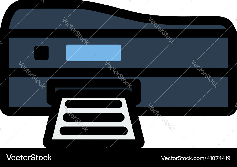 Printer icon Royalty Free Vector Image - VectorStock