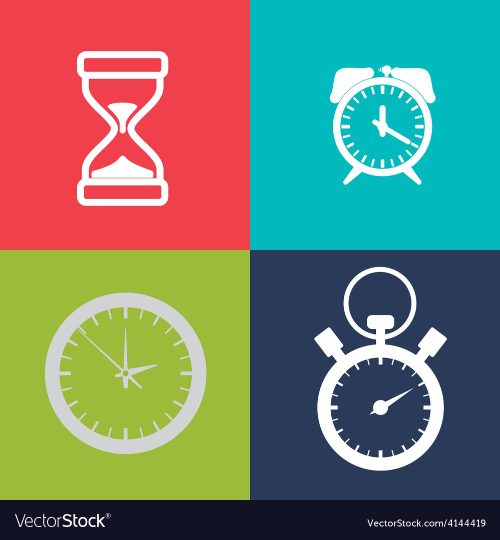 Time design Royalty Free Vector Image - VectorStock