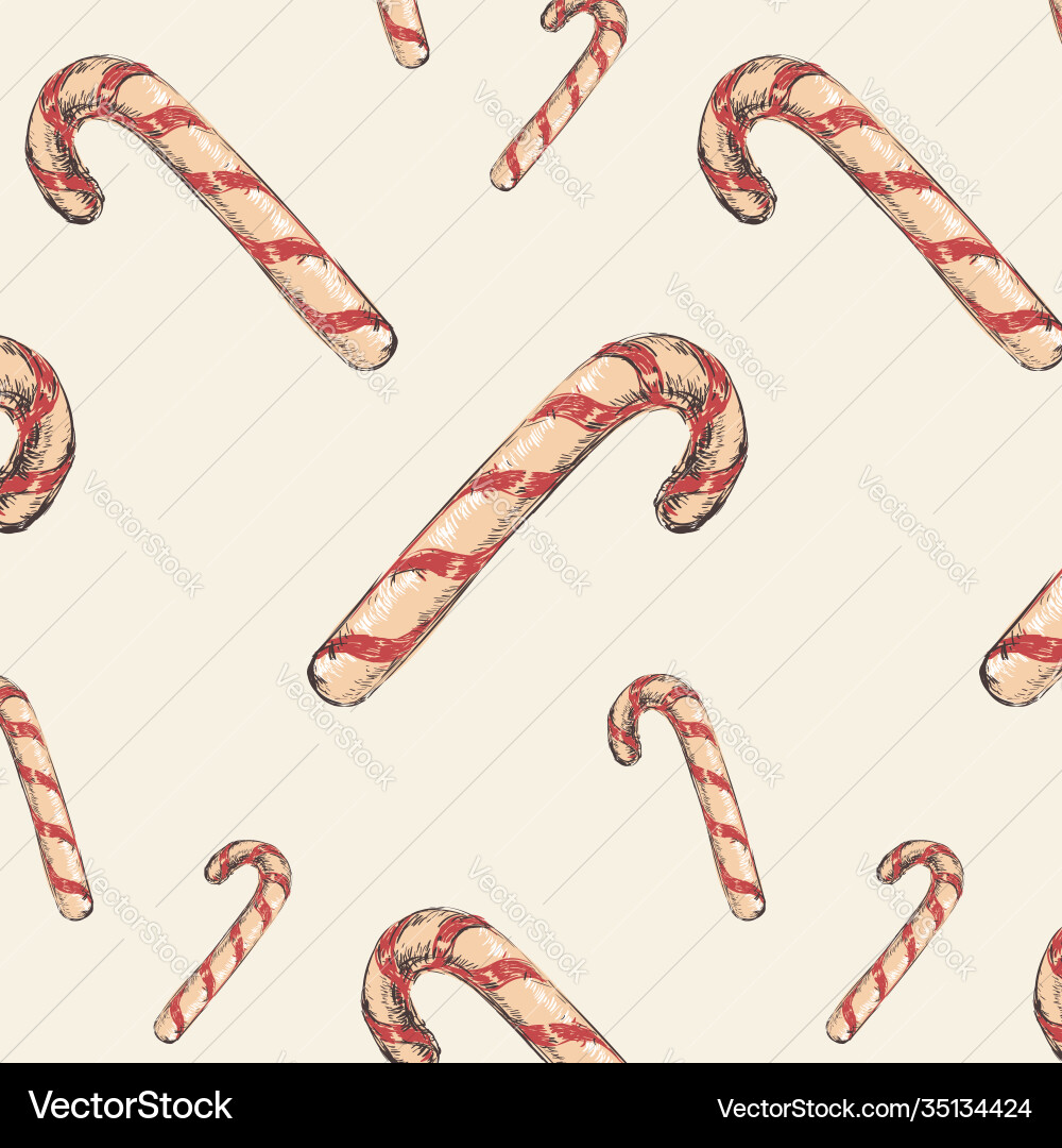 Candy seamless pattern sweet Royalty Free Vector Image
