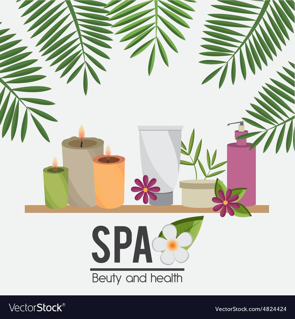 Spa design Royalty Free Vector Image - VectorStock