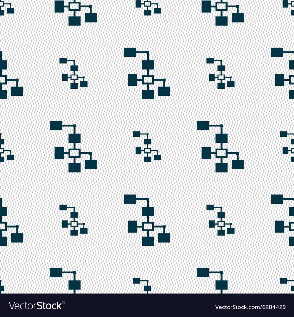 Local network icon sign seamless abstract