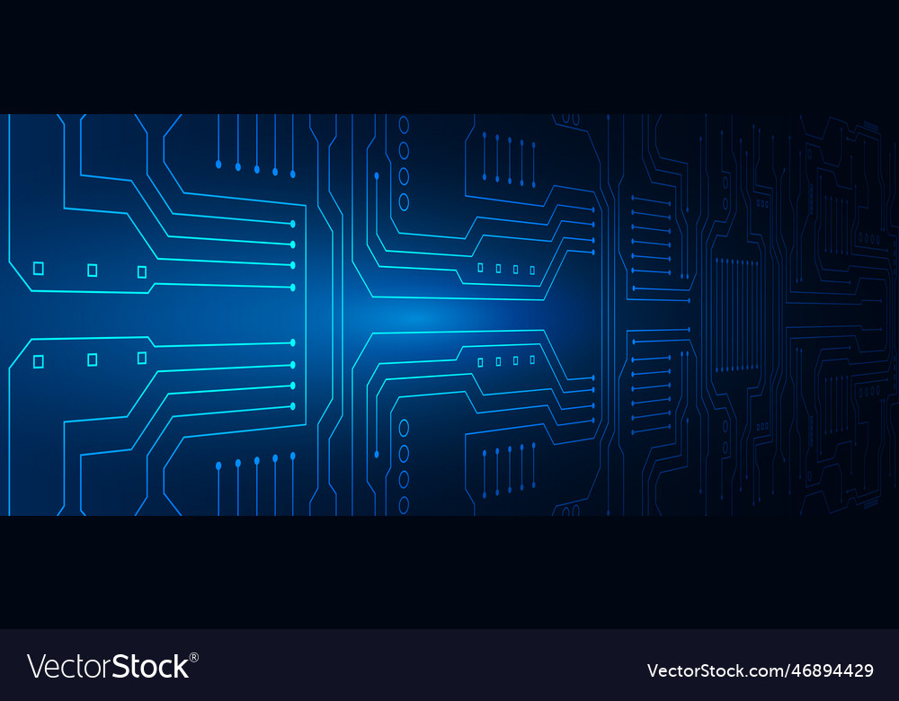 Technology background with hi-tech digital data