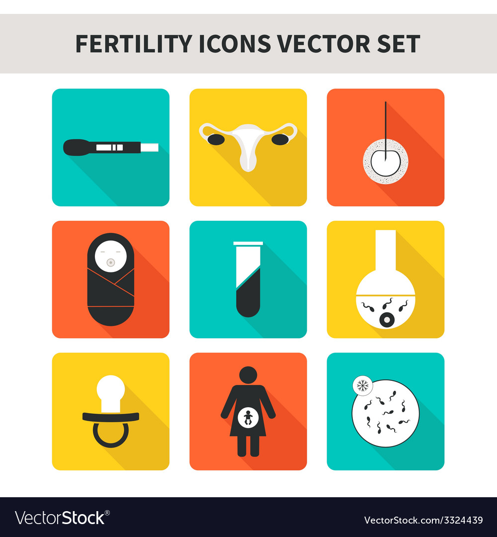 Baby icons Royalty Free Vector Image - VectorStock