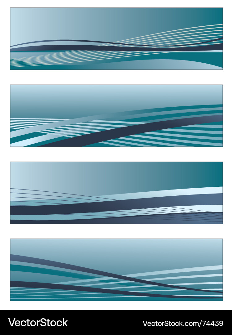 Banners Royalty Free Vector Image - VectorStock