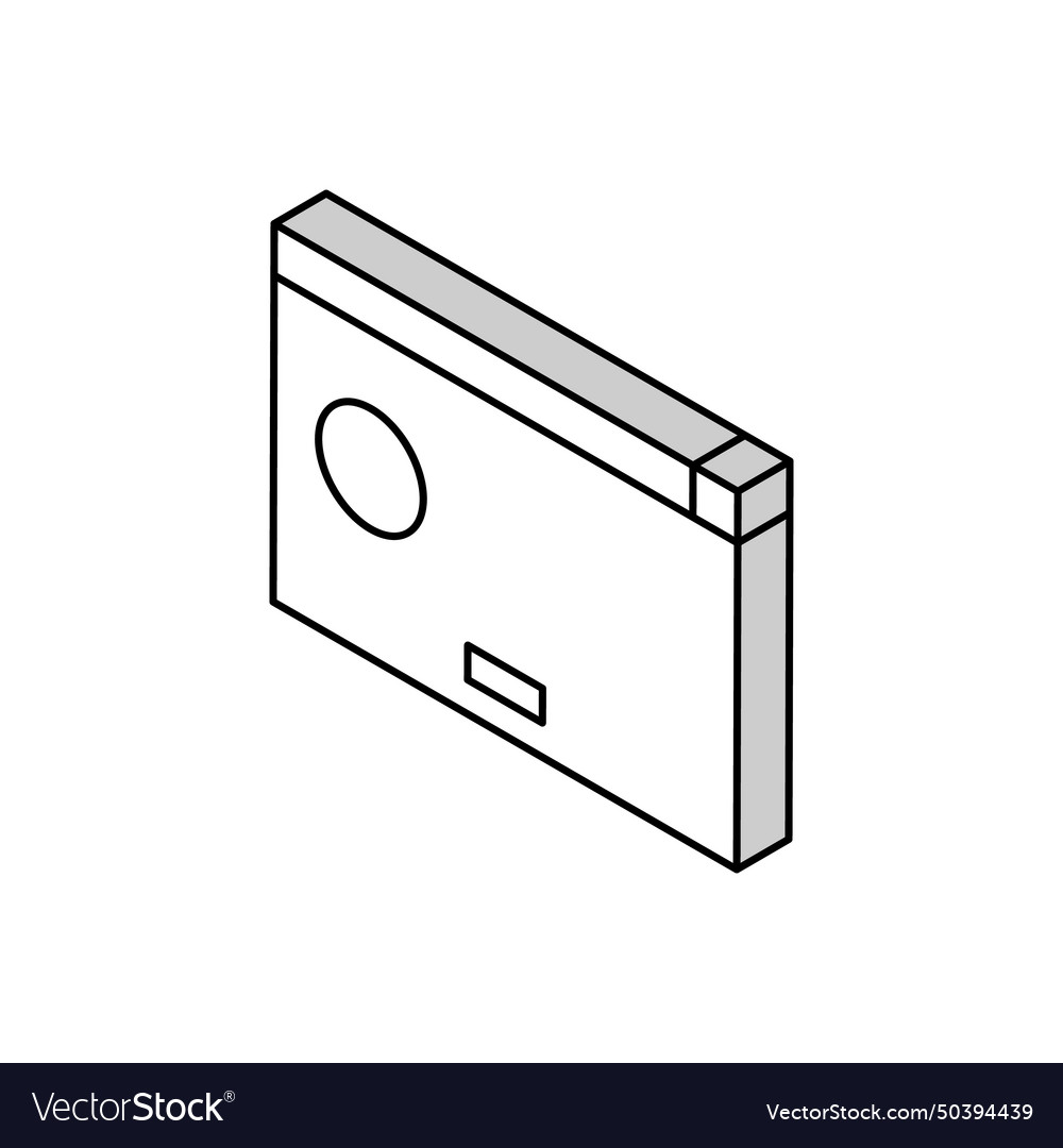 Error application window isometric icon