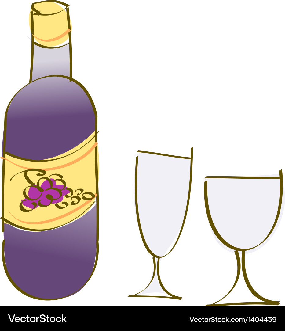 Icon wine Royalty Free Vector Image - VectorStock