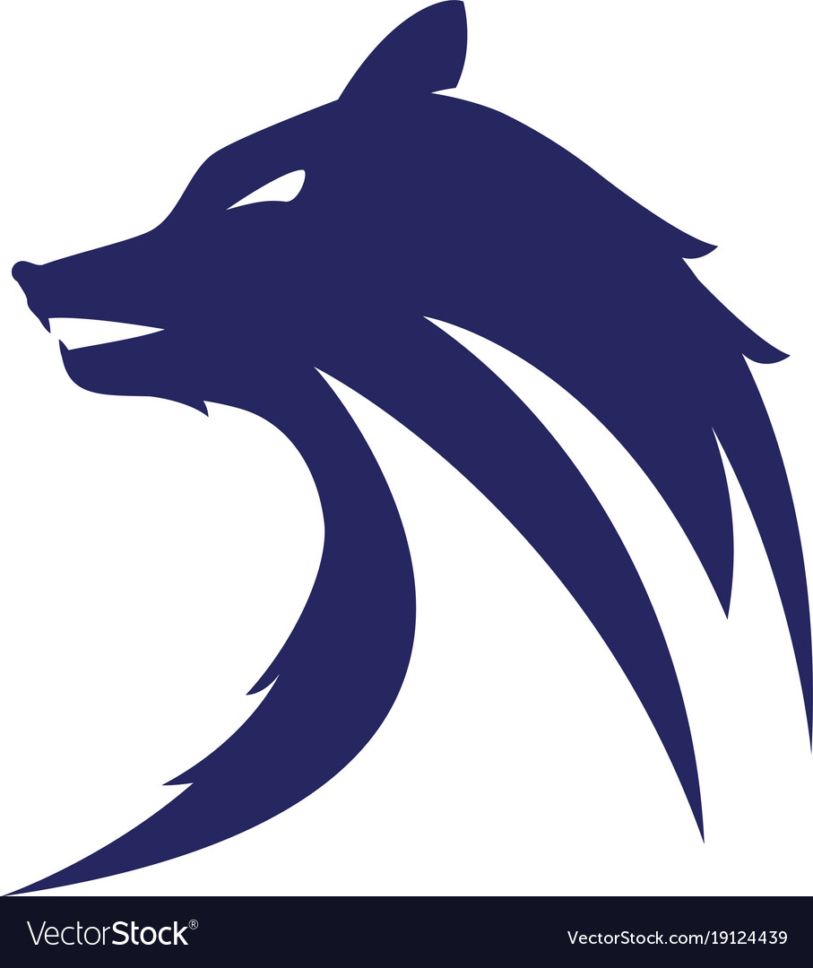 Wolf Logo Vorlage