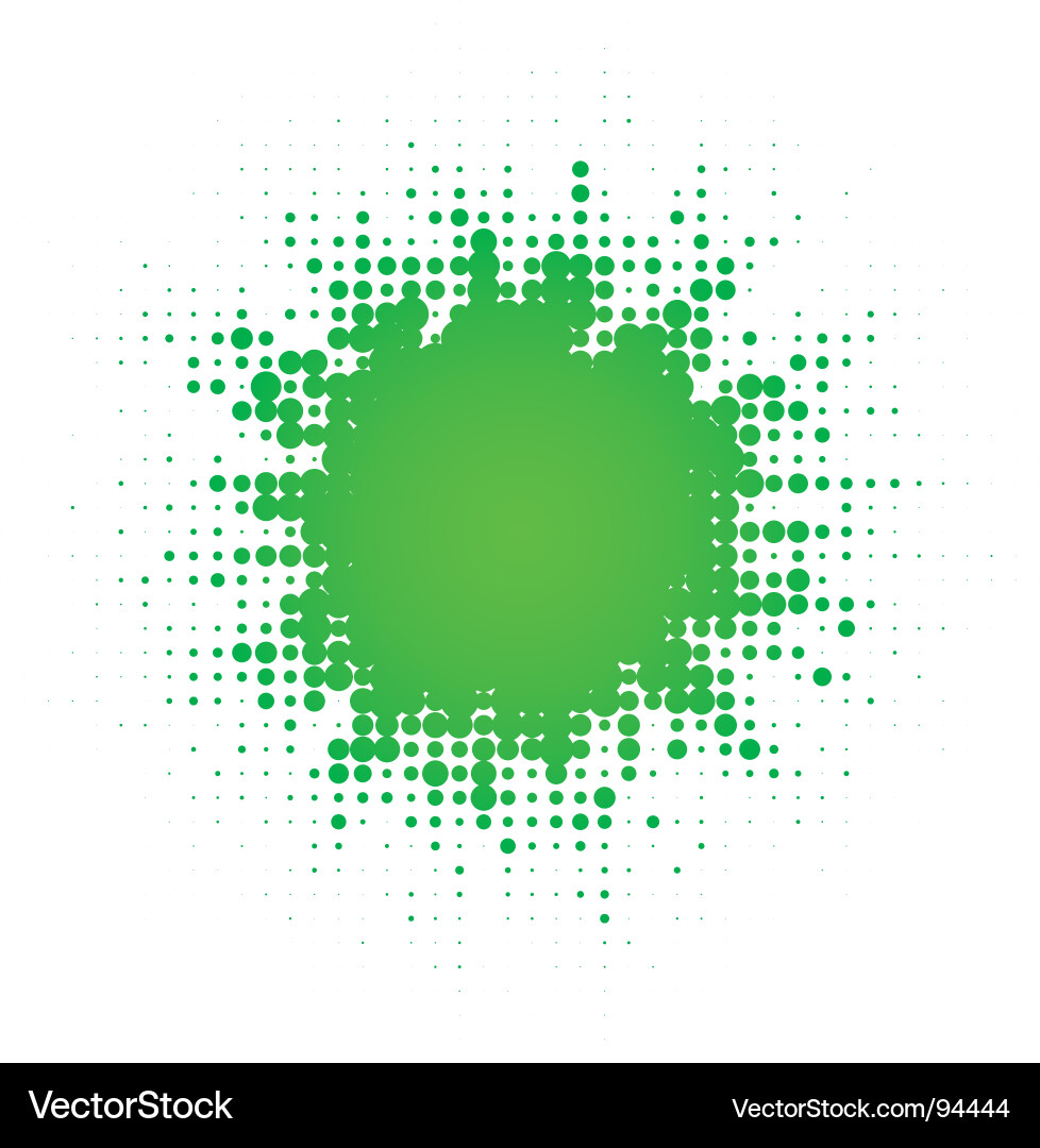 Digital blob Royalty Free Vector Image - VectorStock