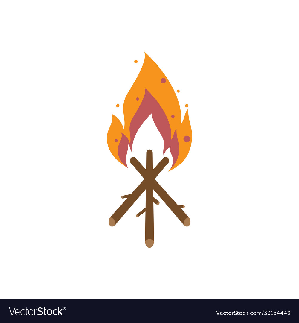 Bonefire Royalty Free Vector Image - VectorStock