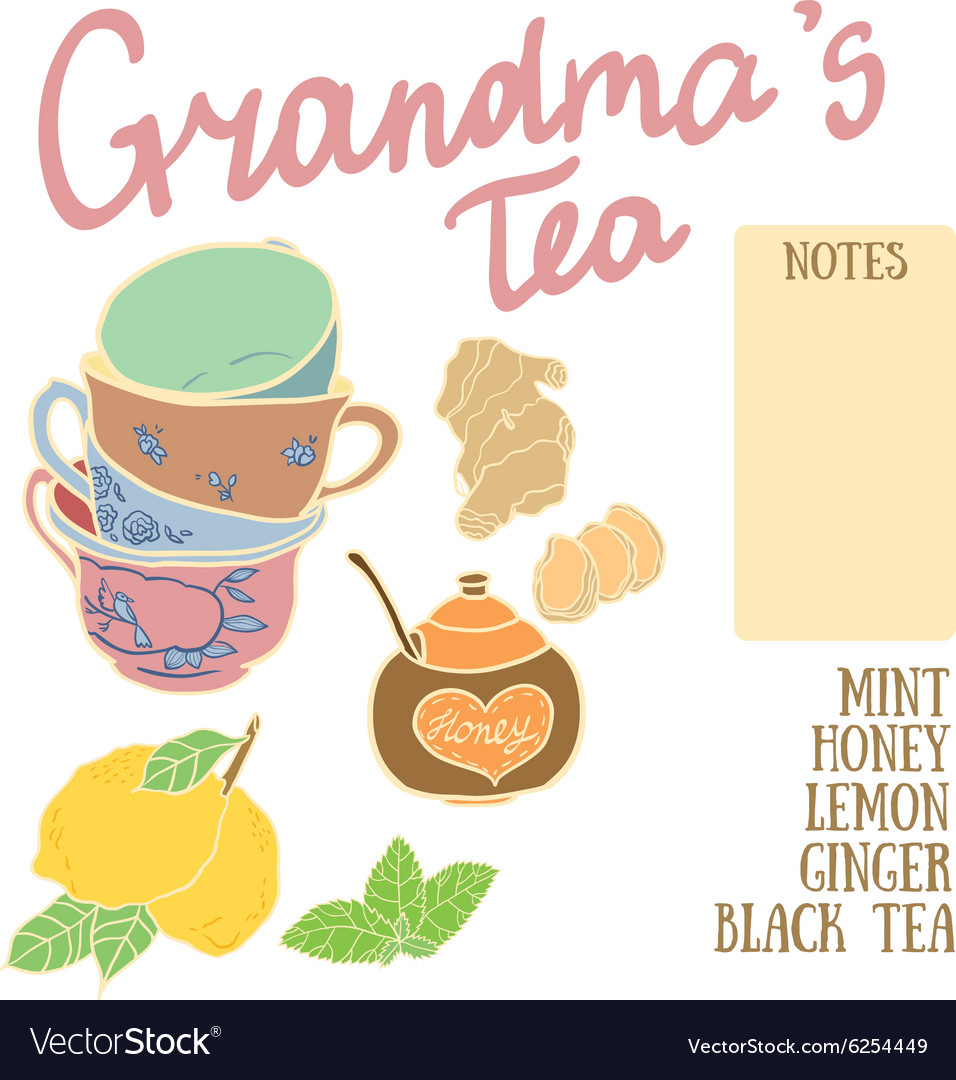 Delicious autumn grandmas tea recipe with lemon