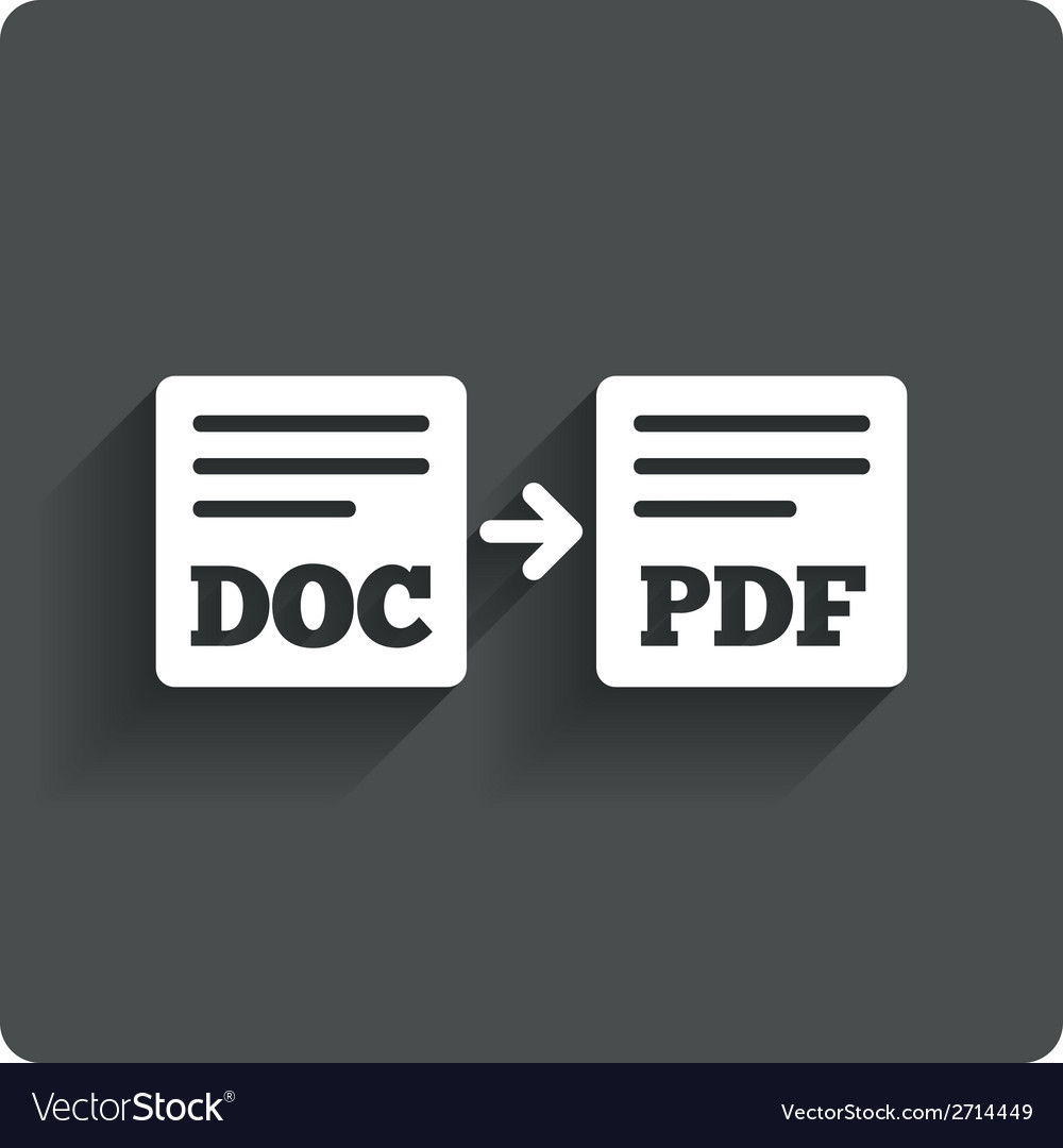 Export doc to pdf icon file document symbol