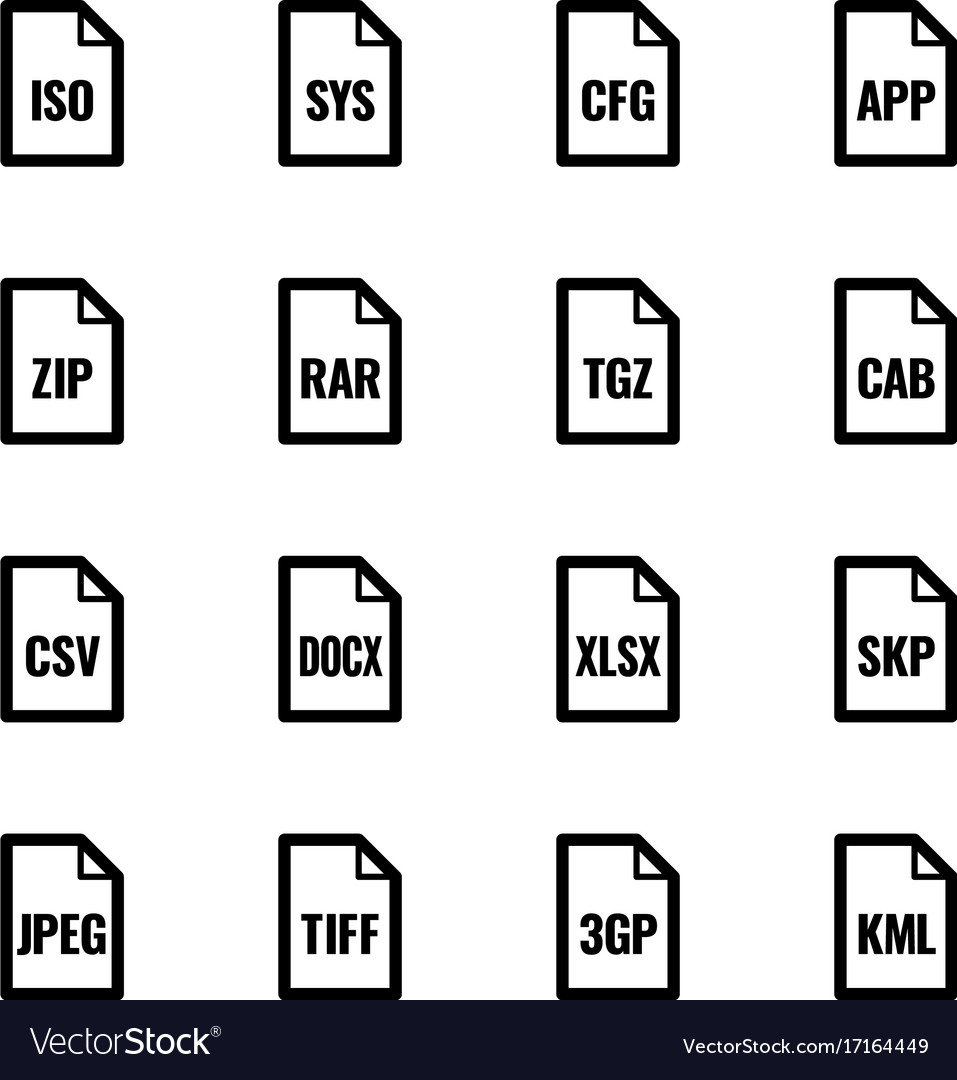 Dateityp Icons - Sonstiges