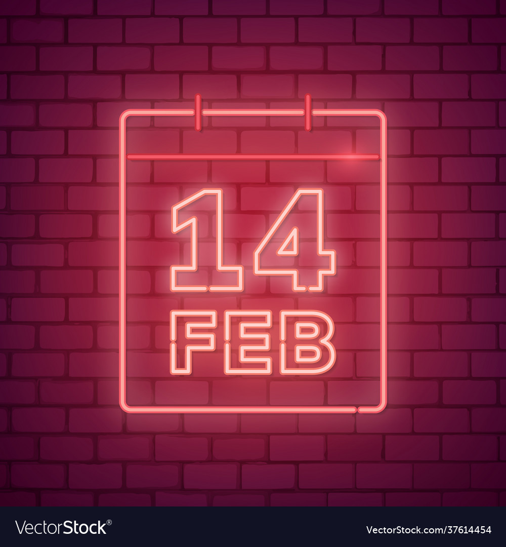 Neon valentines day Royalty Free Vector Image - VectorStock