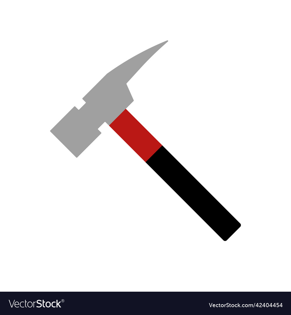 Red hammer icon