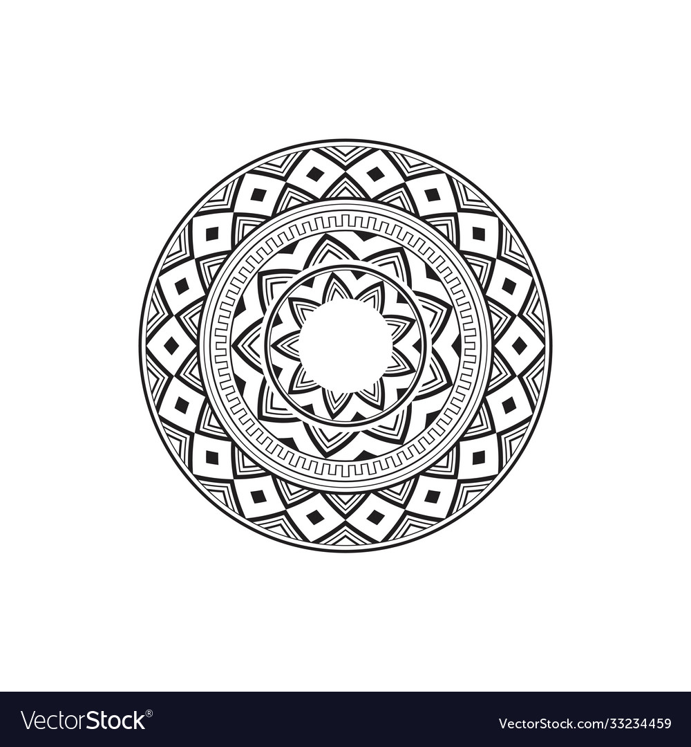 Circular pattern in form mandala