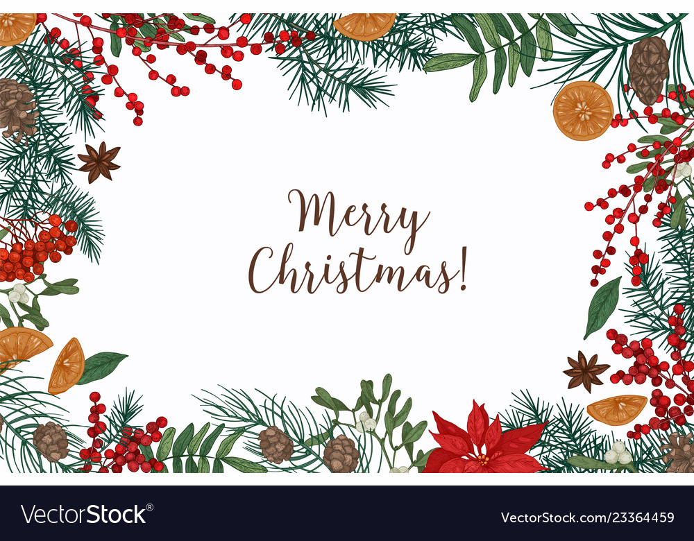 Greeting-card-template-with-merry-christmas-Vector-Image