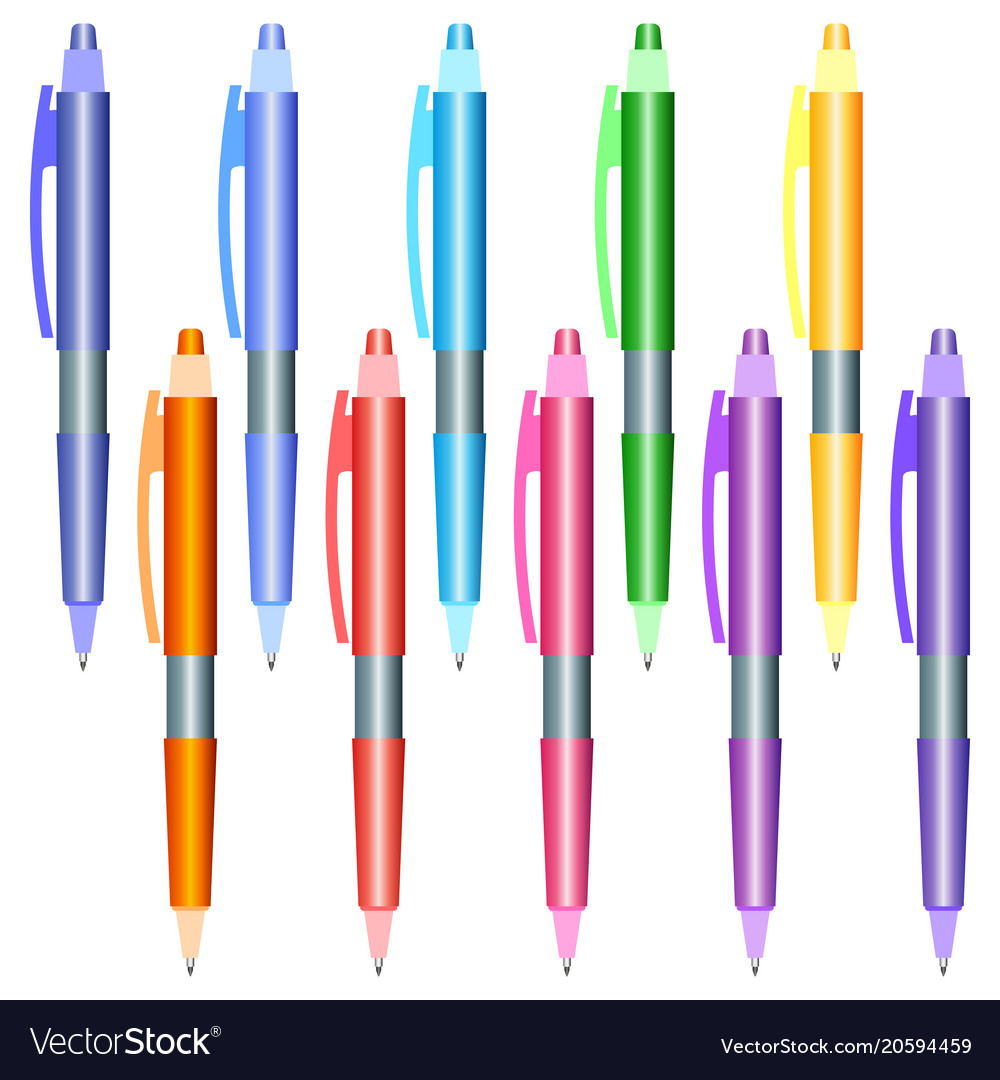 high quality colored pens